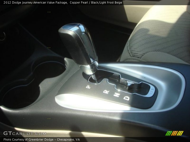 Copper Pearl / Black/Light Frost Beige 2012 Dodge Journey American Value Package