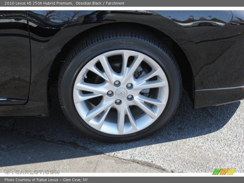 Obsidian Black / Parchment 2010 Lexus HS 250h Hybrid Premium