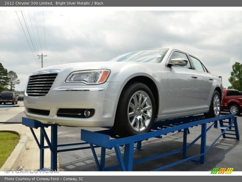 Bright Silver Metallic / Black 2012 Chrysler 300 Limited