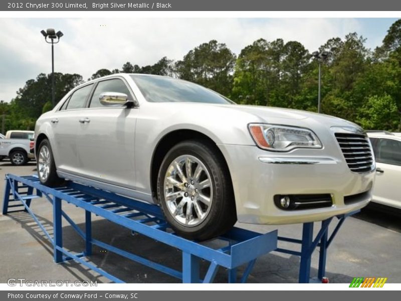 Bright Silver Metallic / Black 2012 Chrysler 300 Limited
