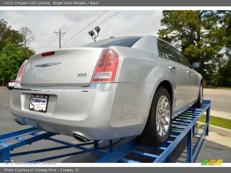 Bright Silver Metallic / Black 2012 Chrysler 300 Limited