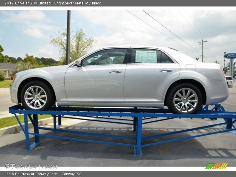 Bright Silver Metallic / Black 2012 Chrysler 300 Limited