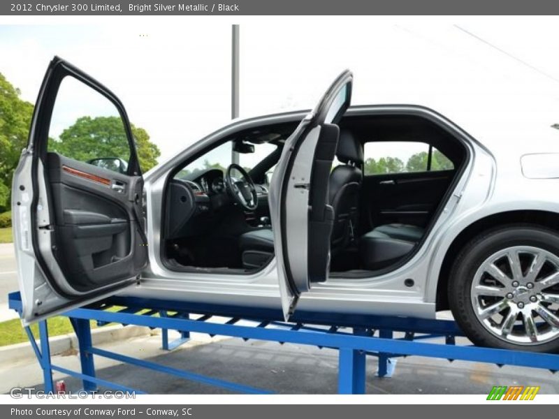 Bright Silver Metallic / Black 2012 Chrysler 300 Limited