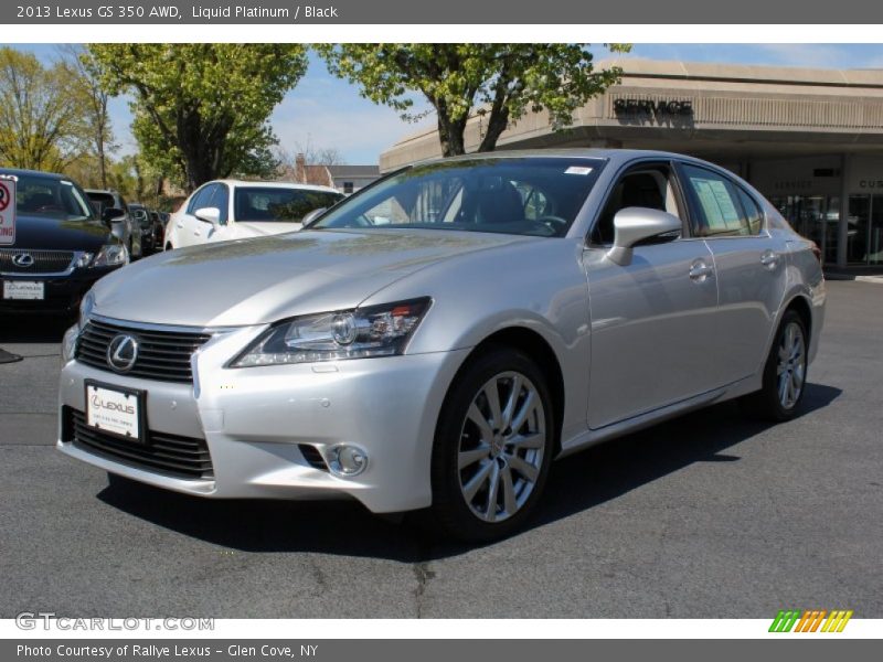 Liquid Platinum / Black 2013 Lexus GS 350 AWD