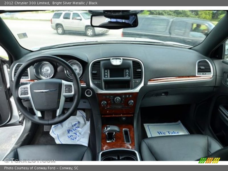 Bright Silver Metallic / Black 2012 Chrysler 300 Limited