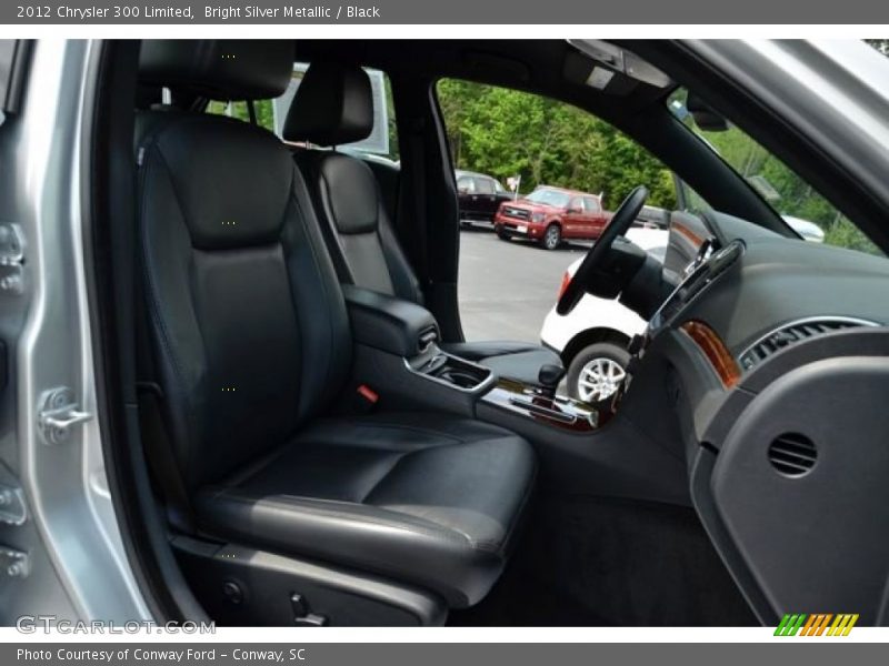 Bright Silver Metallic / Black 2012 Chrysler 300 Limited