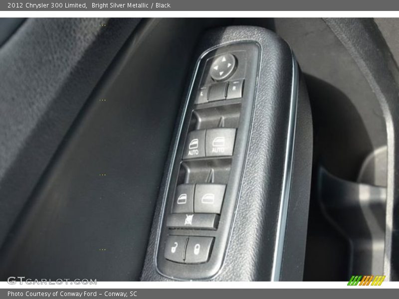 Bright Silver Metallic / Black 2012 Chrysler 300 Limited