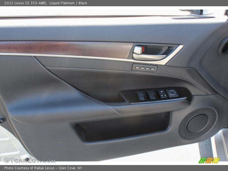 Liquid Platinum / Black 2013 Lexus GS 350 AWD