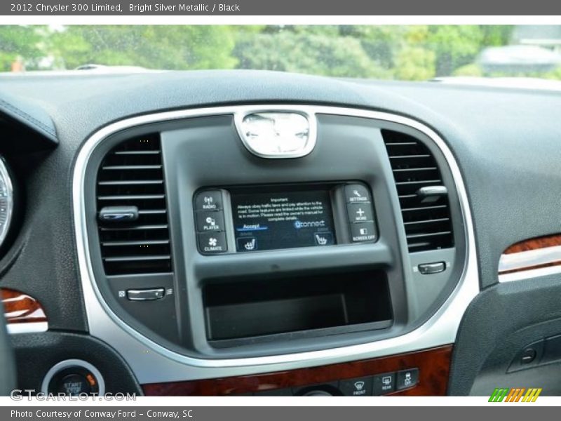 Bright Silver Metallic / Black 2012 Chrysler 300 Limited