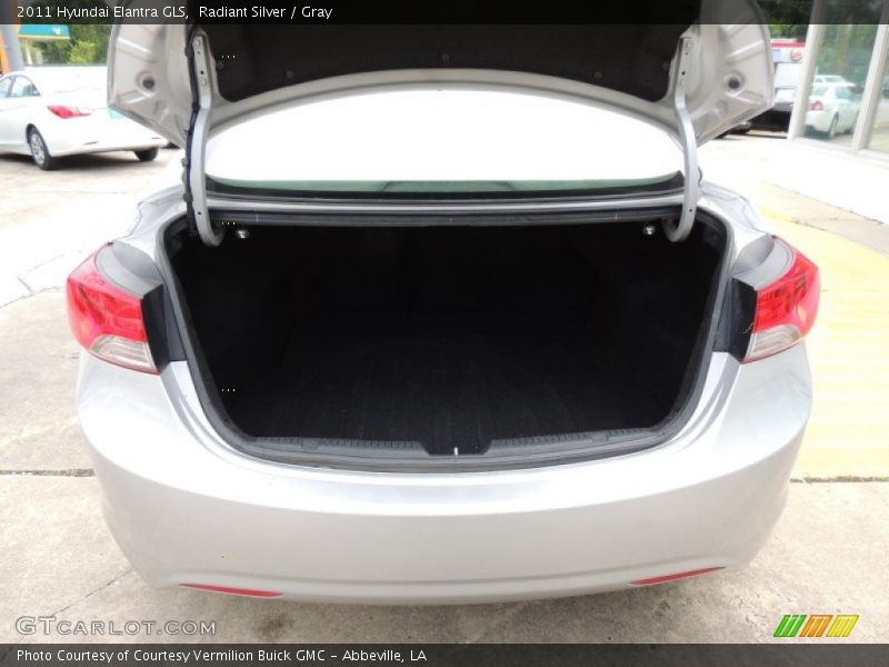 Radiant Silver / Gray 2011 Hyundai Elantra GLS