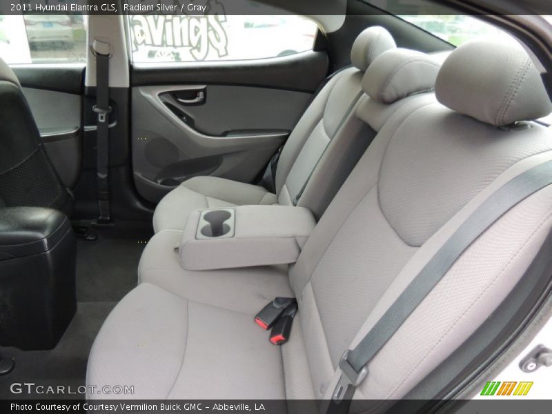 Radiant Silver / Gray 2011 Hyundai Elantra GLS