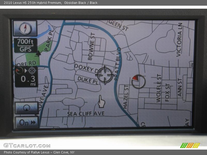 Obsidian Black / Black 2010 Lexus HS 250h Hybrid Premium