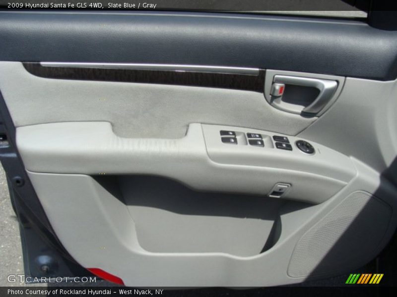 Slate Blue / Gray 2009 Hyundai Santa Fe GLS 4WD