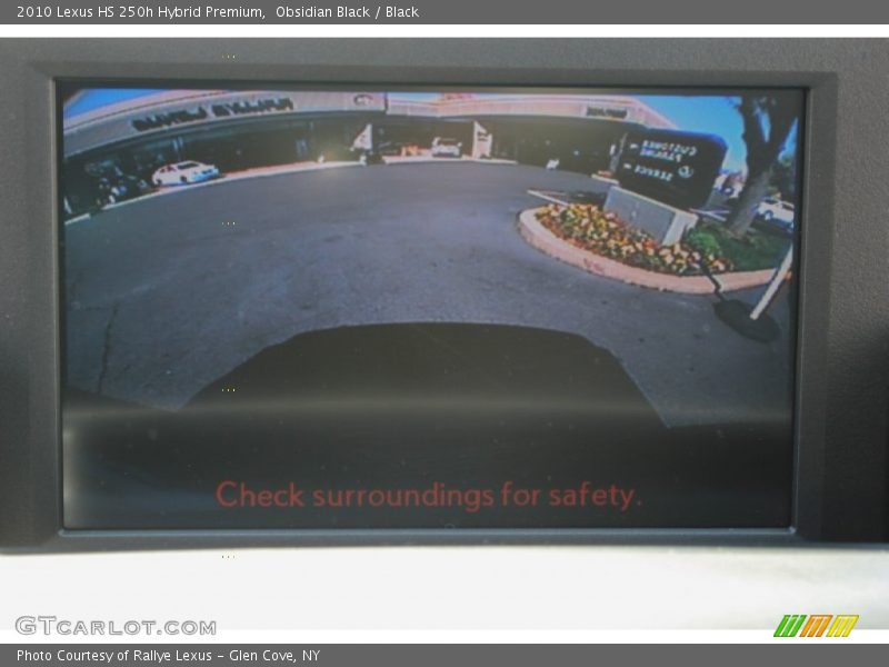 Obsidian Black / Black 2010 Lexus HS 250h Hybrid Premium