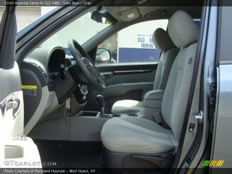 Slate Blue / Gray 2009 Hyundai Santa Fe GLS 4WD