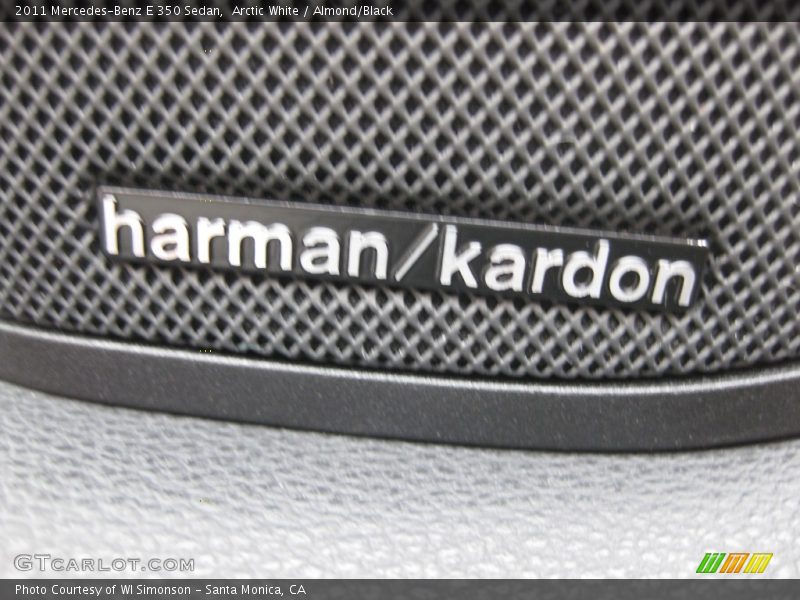 Arctic White / Almond/Black 2011 Mercedes-Benz E 350 Sedan