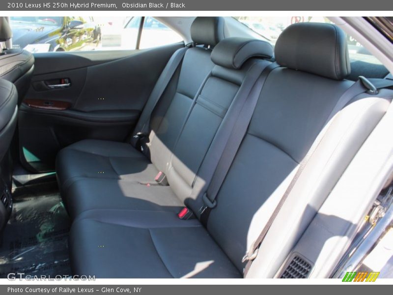 Obsidian Black / Black 2010 Lexus HS 250h Hybrid Premium