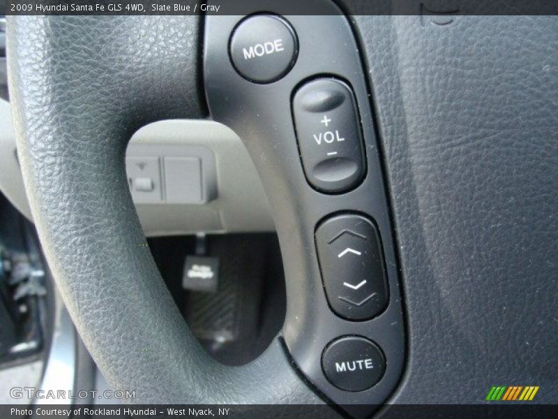 Slate Blue / Gray 2009 Hyundai Santa Fe GLS 4WD