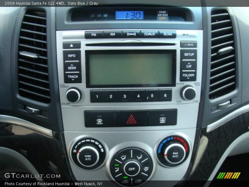 Slate Blue / Gray 2009 Hyundai Santa Fe GLS 4WD