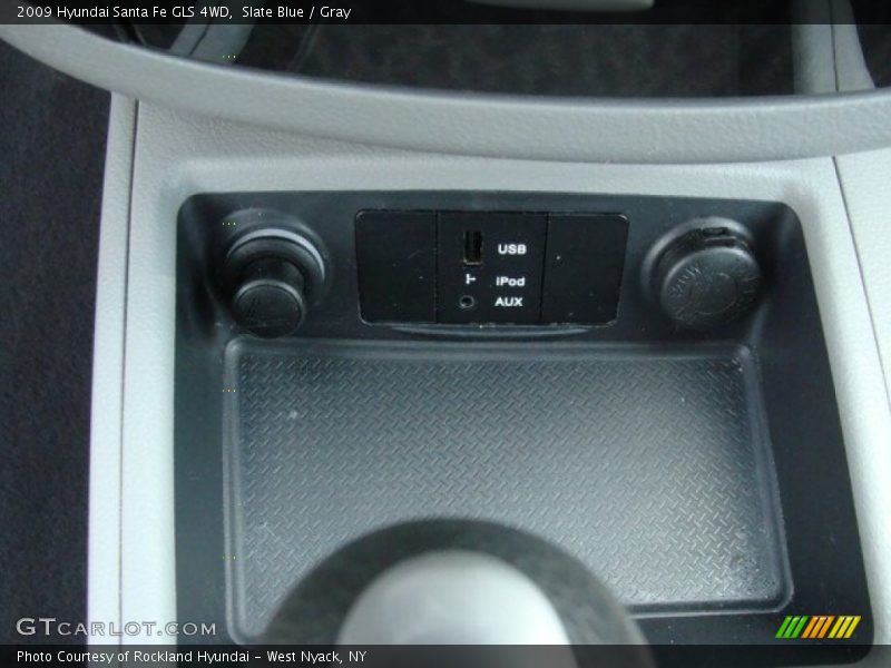 Slate Blue / Gray 2009 Hyundai Santa Fe GLS 4WD