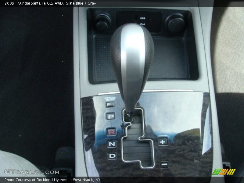 Slate Blue / Gray 2009 Hyundai Santa Fe GLS 4WD