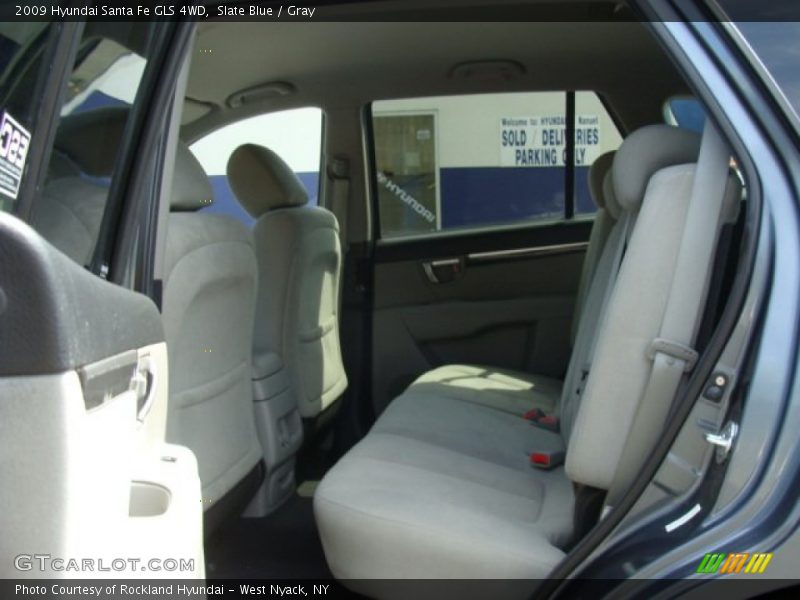 Slate Blue / Gray 2009 Hyundai Santa Fe GLS 4WD