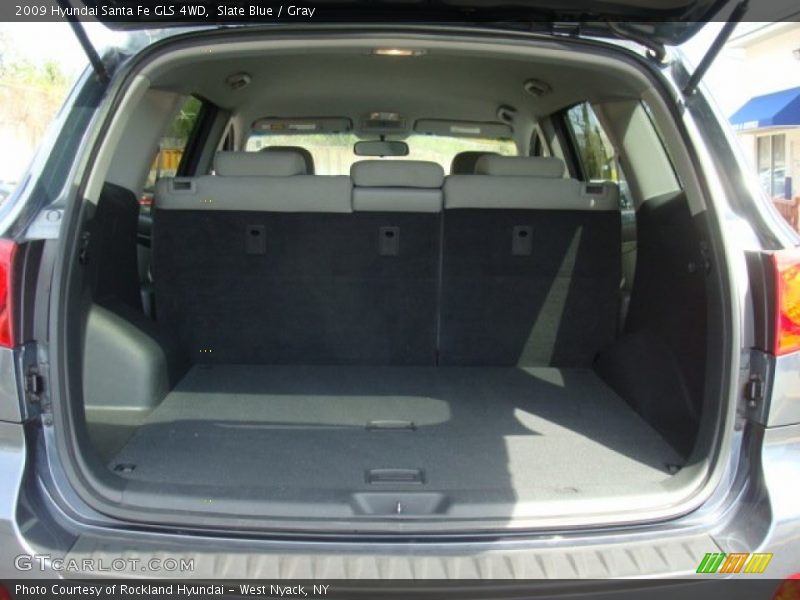 Slate Blue / Gray 2009 Hyundai Santa Fe GLS 4WD
