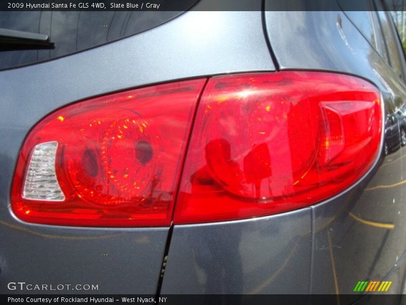 Slate Blue / Gray 2009 Hyundai Santa Fe GLS 4WD
