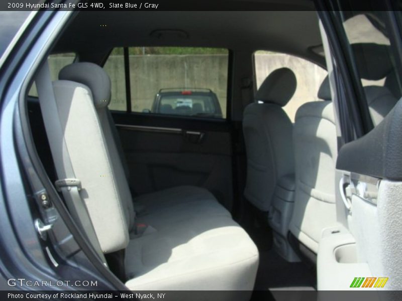 Slate Blue / Gray 2009 Hyundai Santa Fe GLS 4WD