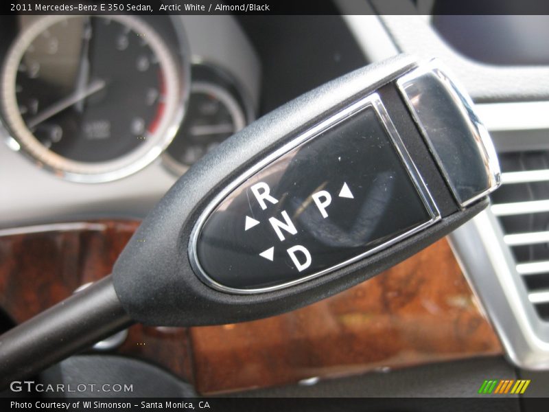 Arctic White / Almond/Black 2011 Mercedes-Benz E 350 Sedan