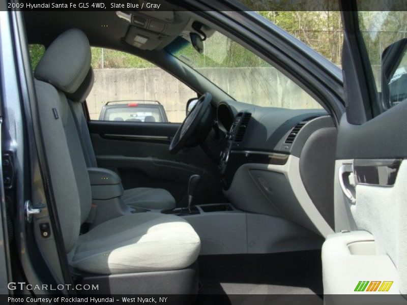 Slate Blue / Gray 2009 Hyundai Santa Fe GLS 4WD