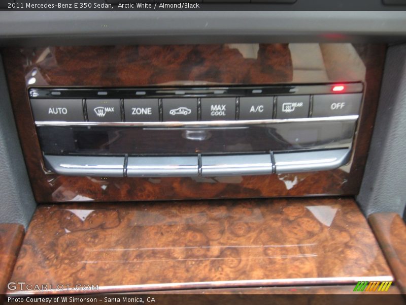 Arctic White / Almond/Black 2011 Mercedes-Benz E 350 Sedan