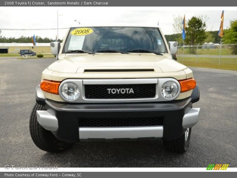 Sandstorm Metallic / Dark Charcoal 2008 Toyota FJ Cruiser