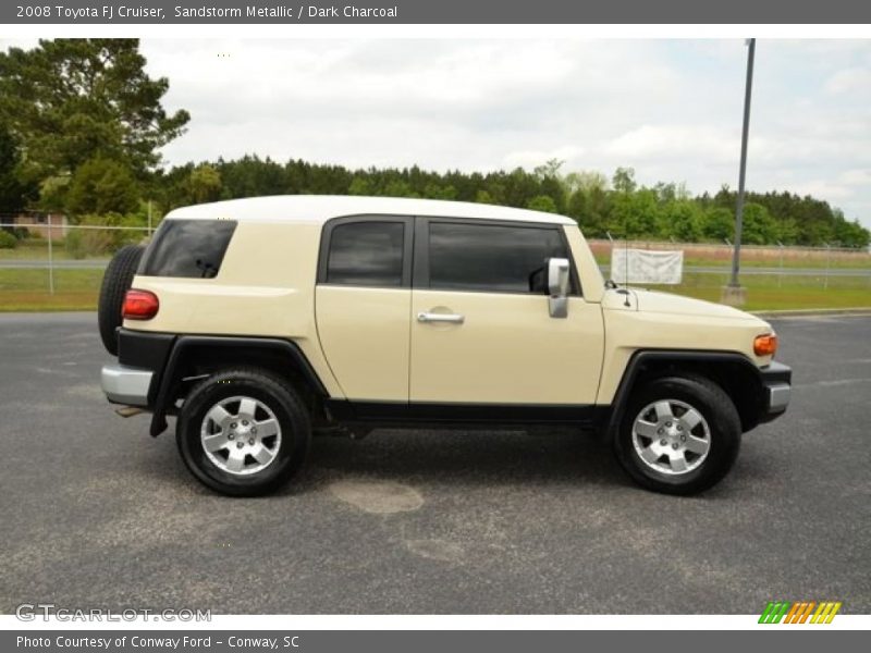 Sandstorm Metallic / Dark Charcoal 2008 Toyota FJ Cruiser