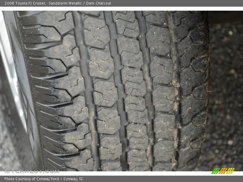 Sandstorm Metallic / Dark Charcoal 2008 Toyota FJ Cruiser