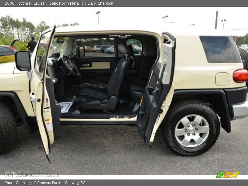 Sandstorm Metallic / Dark Charcoal 2008 Toyota FJ Cruiser