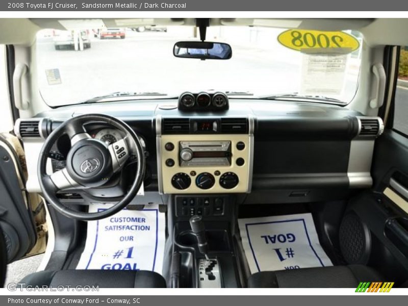 Sandstorm Metallic / Dark Charcoal 2008 Toyota FJ Cruiser