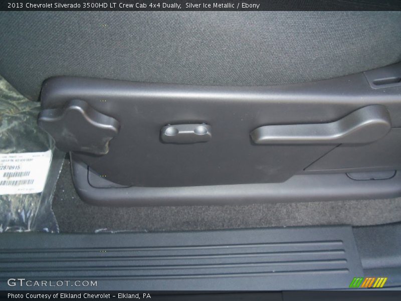 Silver Ice Metallic / Ebony 2013 Chevrolet Silverado 3500HD LT Crew Cab 4x4 Dually
