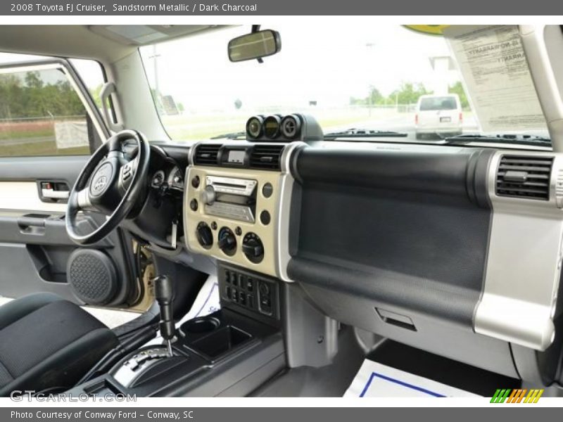 Sandstorm Metallic / Dark Charcoal 2008 Toyota FJ Cruiser