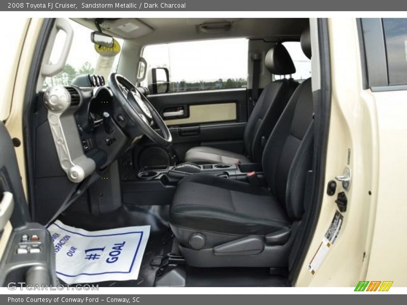 Sandstorm Metallic / Dark Charcoal 2008 Toyota FJ Cruiser