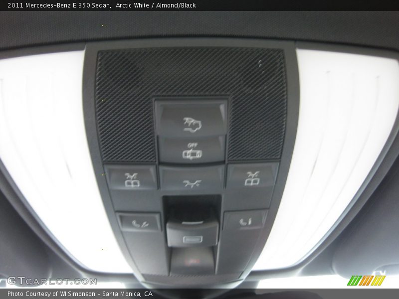 Arctic White / Almond/Black 2011 Mercedes-Benz E 350 Sedan