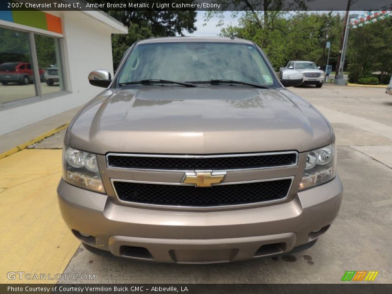 Amber Bronze Metallic / Light Cashmere/Ebony 2007 Chevrolet Tahoe LT