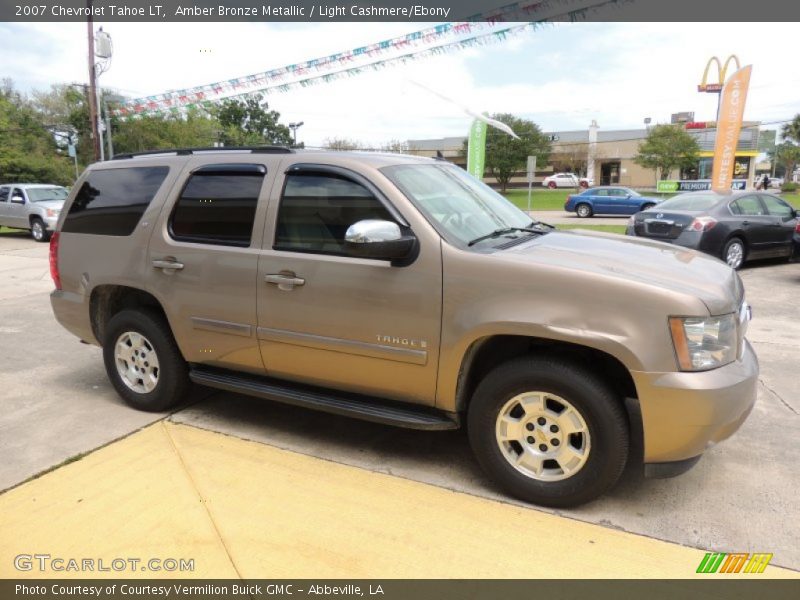 Amber Bronze Metallic / Light Cashmere/Ebony 2007 Chevrolet Tahoe LT