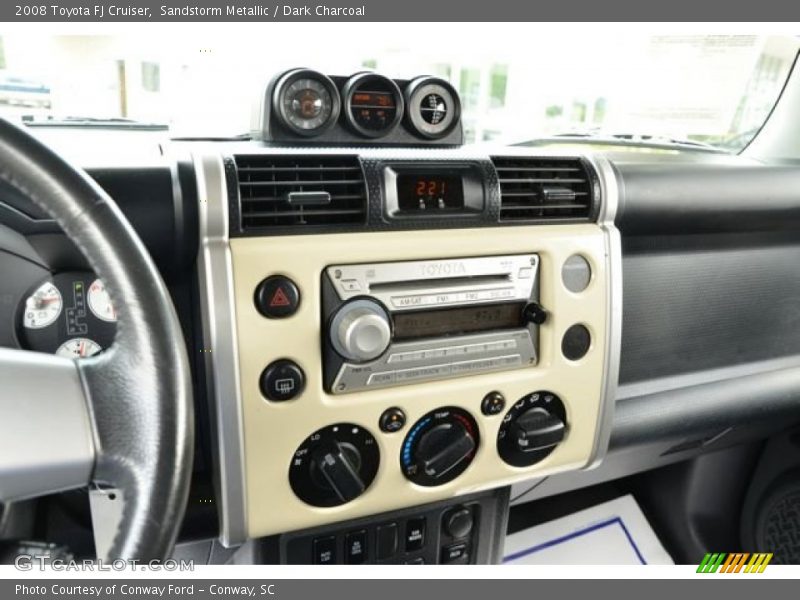 Sandstorm Metallic / Dark Charcoal 2008 Toyota FJ Cruiser