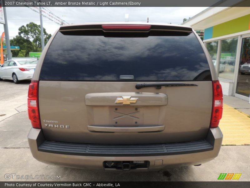 Amber Bronze Metallic / Light Cashmere/Ebony 2007 Chevrolet Tahoe LT