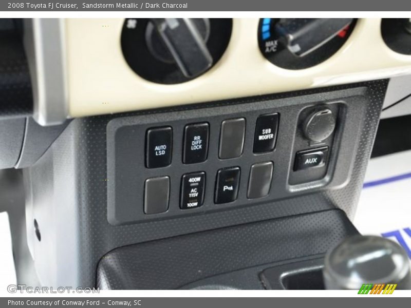 Sandstorm Metallic / Dark Charcoal 2008 Toyota FJ Cruiser