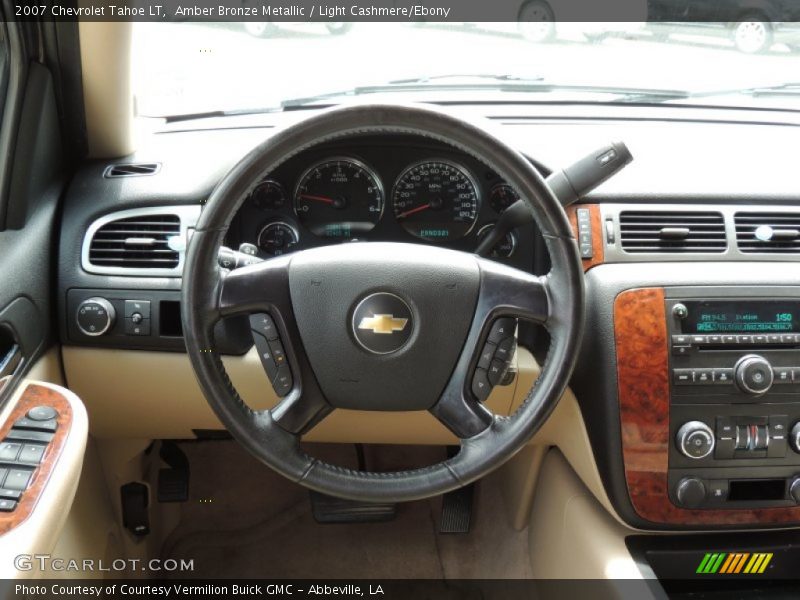 Amber Bronze Metallic / Light Cashmere/Ebony 2007 Chevrolet Tahoe LT