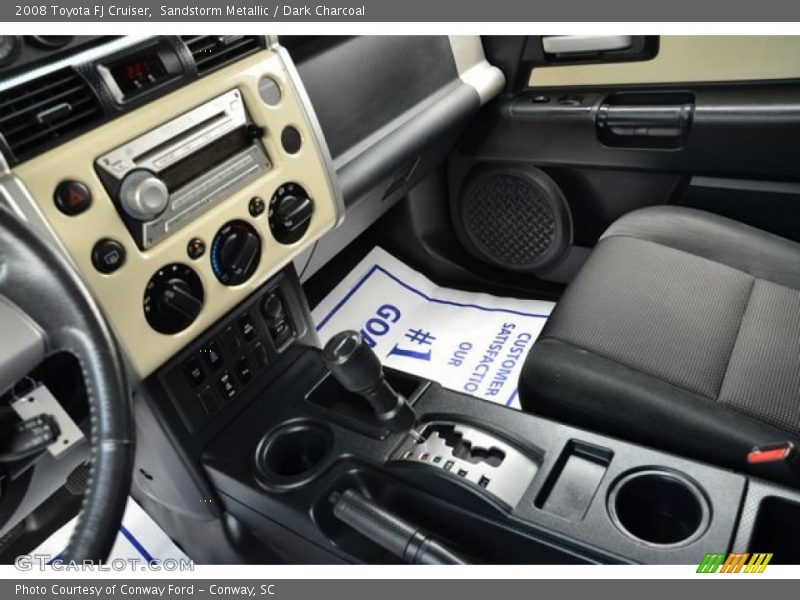 Sandstorm Metallic / Dark Charcoal 2008 Toyota FJ Cruiser