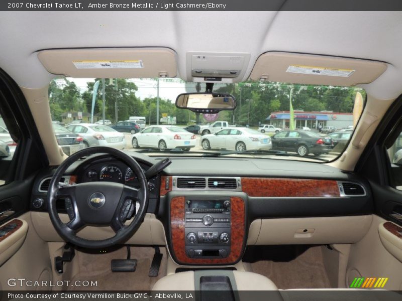 Amber Bronze Metallic / Light Cashmere/Ebony 2007 Chevrolet Tahoe LT