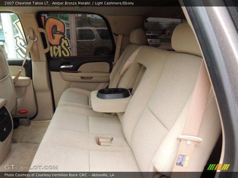 Amber Bronze Metallic / Light Cashmere/Ebony 2007 Chevrolet Tahoe LT